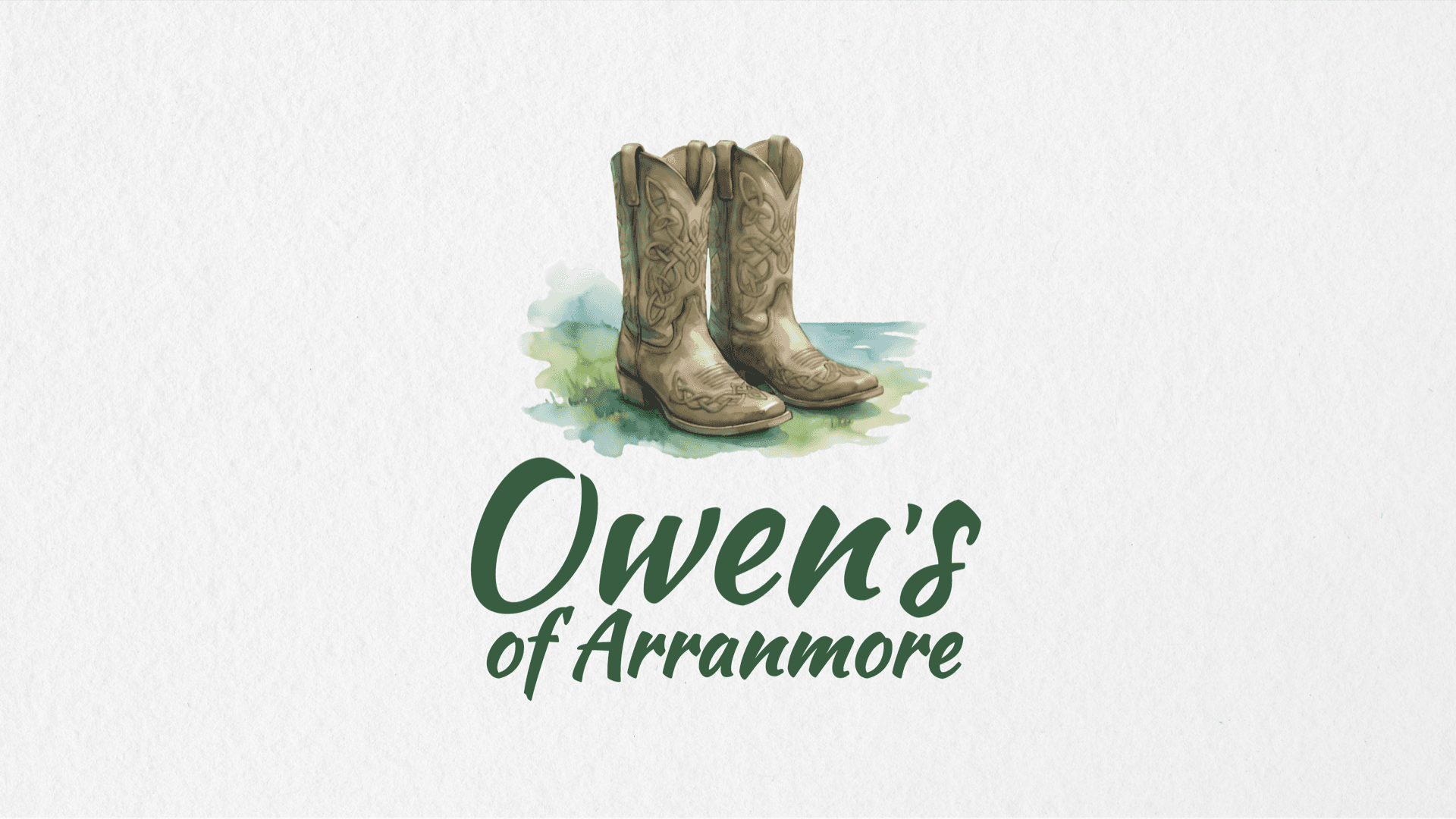 Image Owen's of Arranmore - Flat Logo on Paper Background